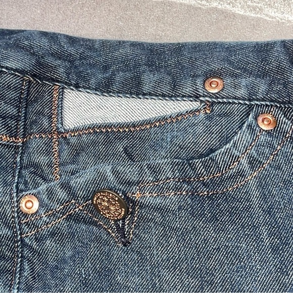 ❤️2/$15 or 3/$26❤️ Lane Bryant Venezia Denim Crop Pants, Size 16 - Picture 8 of 10